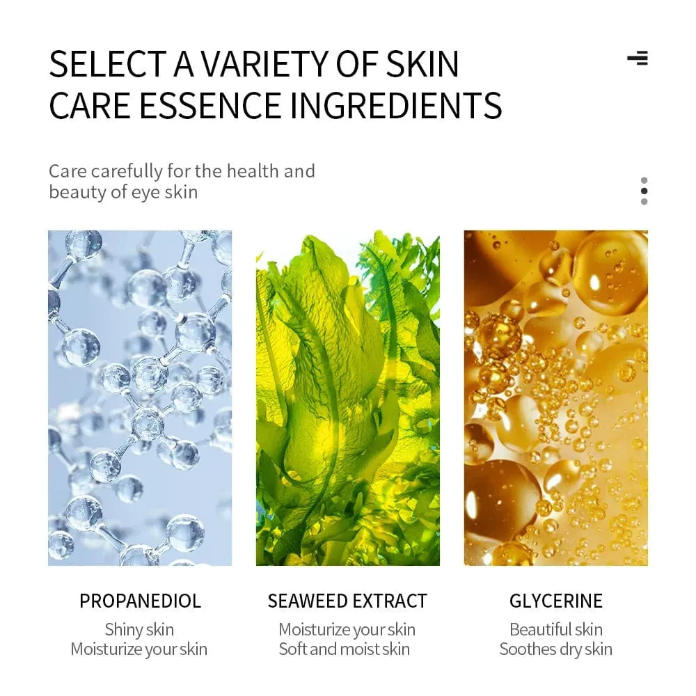 20 Pairs Collagen Under Eye Patches Moisturizing Dark Circles Eyes Care Masks Puffy Eyes