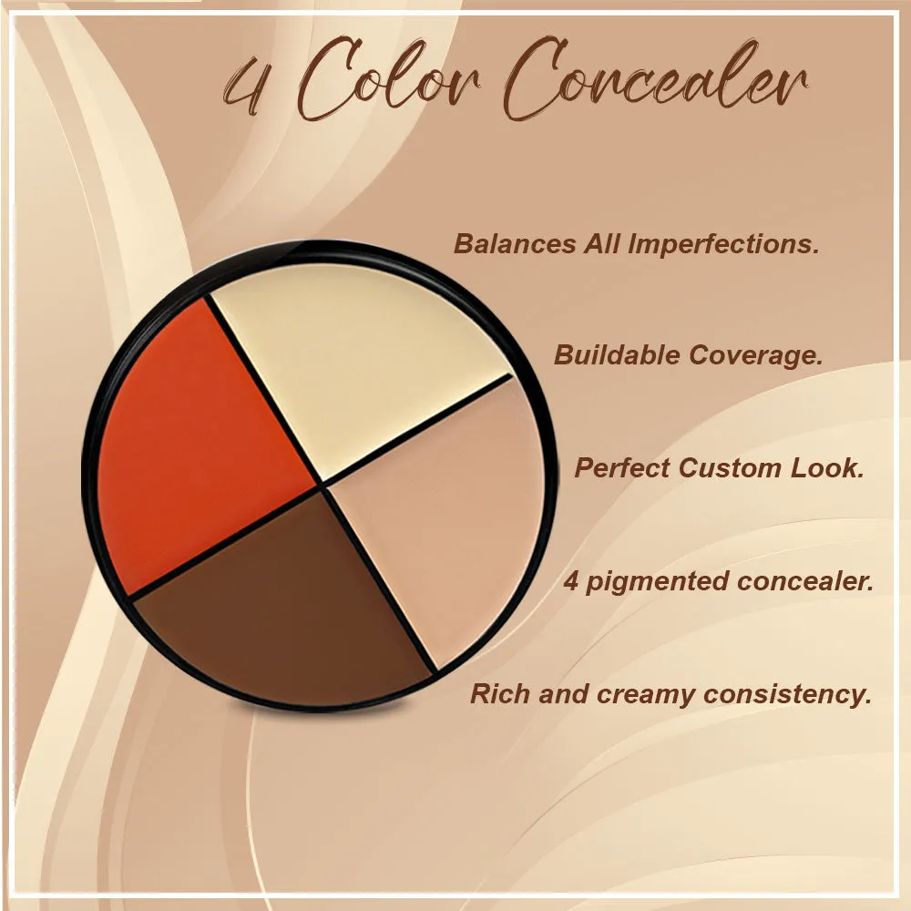 4 Color Concealer