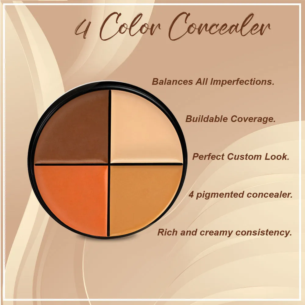 4 Color Concealer