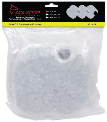 AQUATOP Replacement Pads for CF300 - 3pcs - Fine