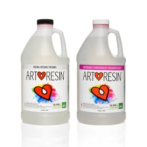 ArtResin Epoxy Resin, 1 Gallon Kit