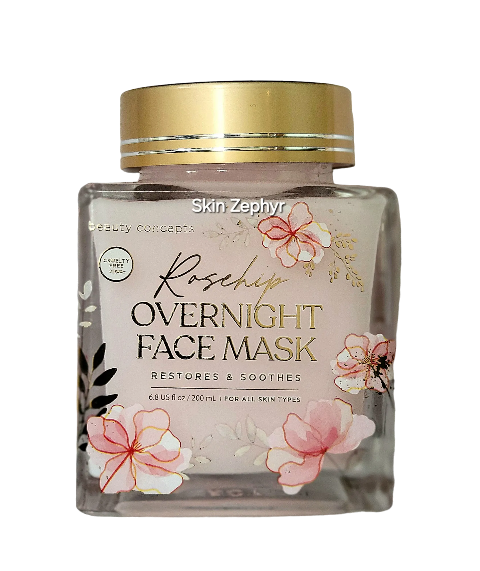 Beauty Concepts Rosehip Overnight Face Mask