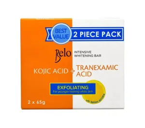 Belo Kojic Acid   Tranexamic Acid Exfoliating Soap 2 × 65g