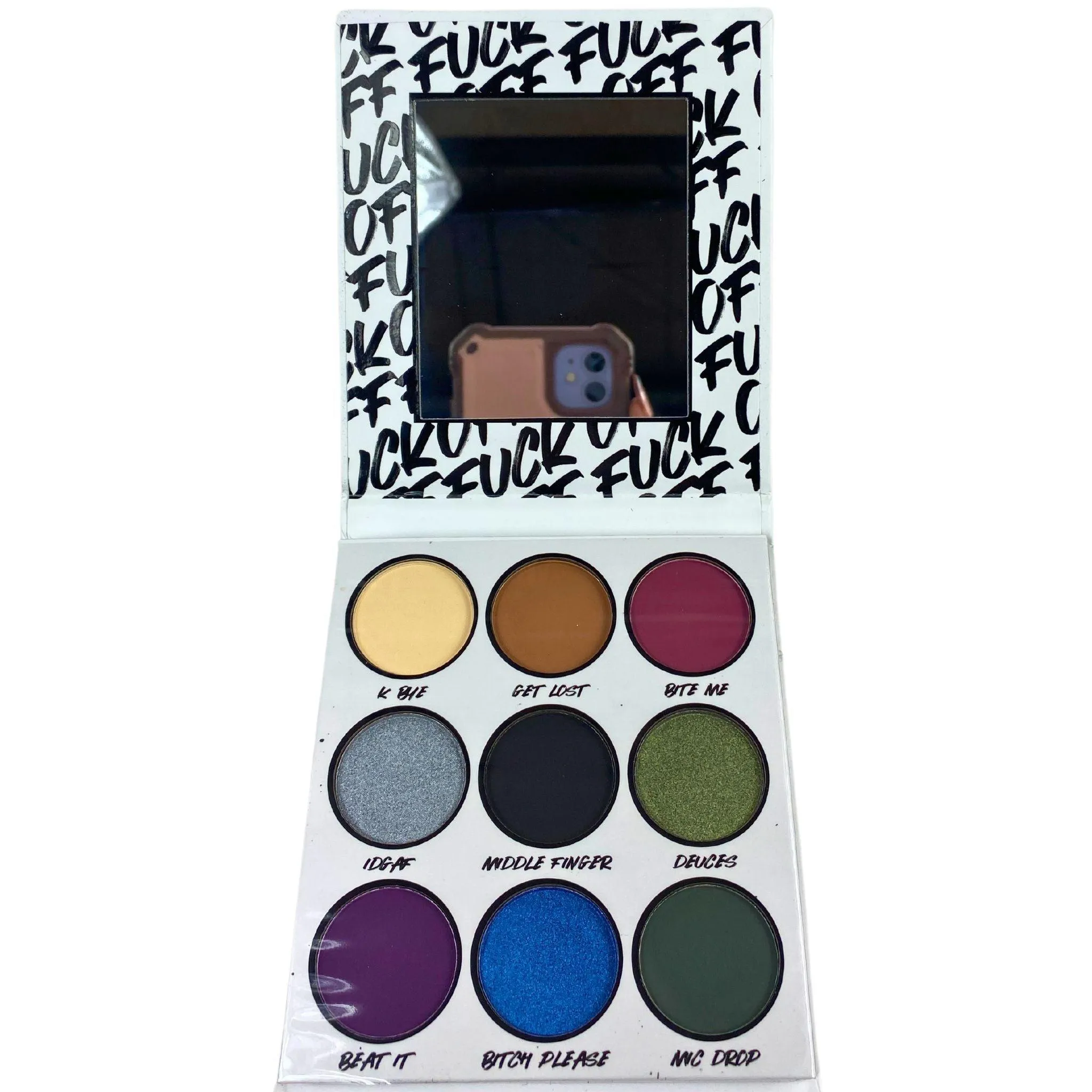 BH Cosmetics F*ck Off 9 color shadow palette (30 Pcs lot)