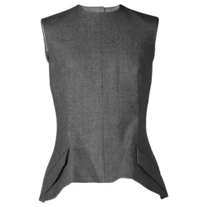 BLAZER TOP (WOMEN'S) / GREY