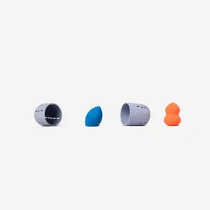 Blender sponges. With travel case
