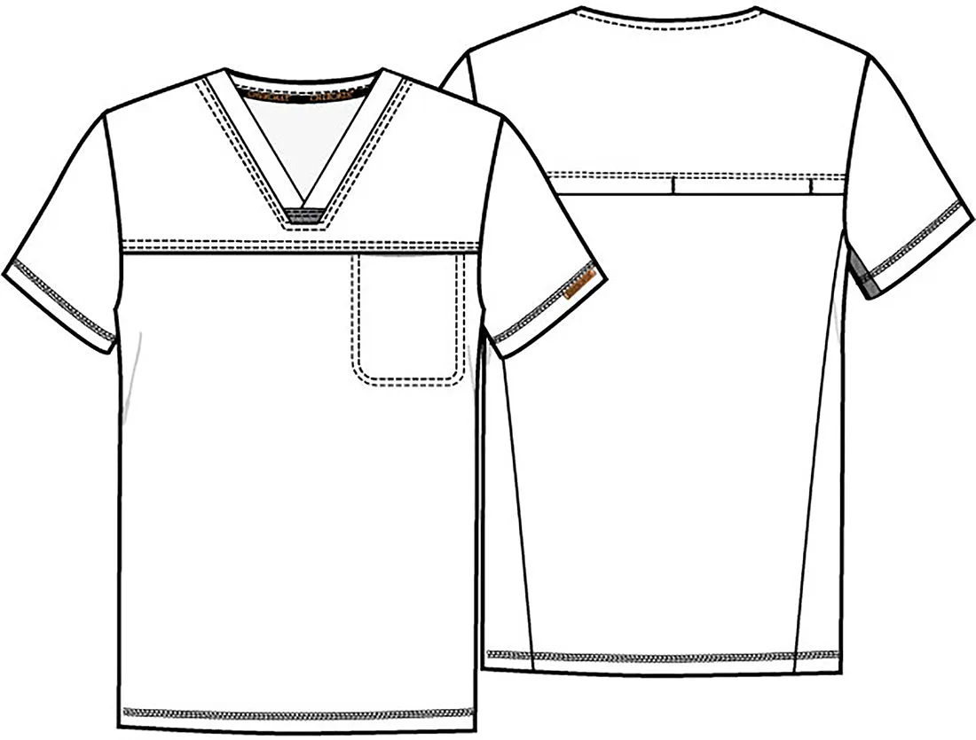 Cherokee FORM Men's Tuckable V-Neck Top