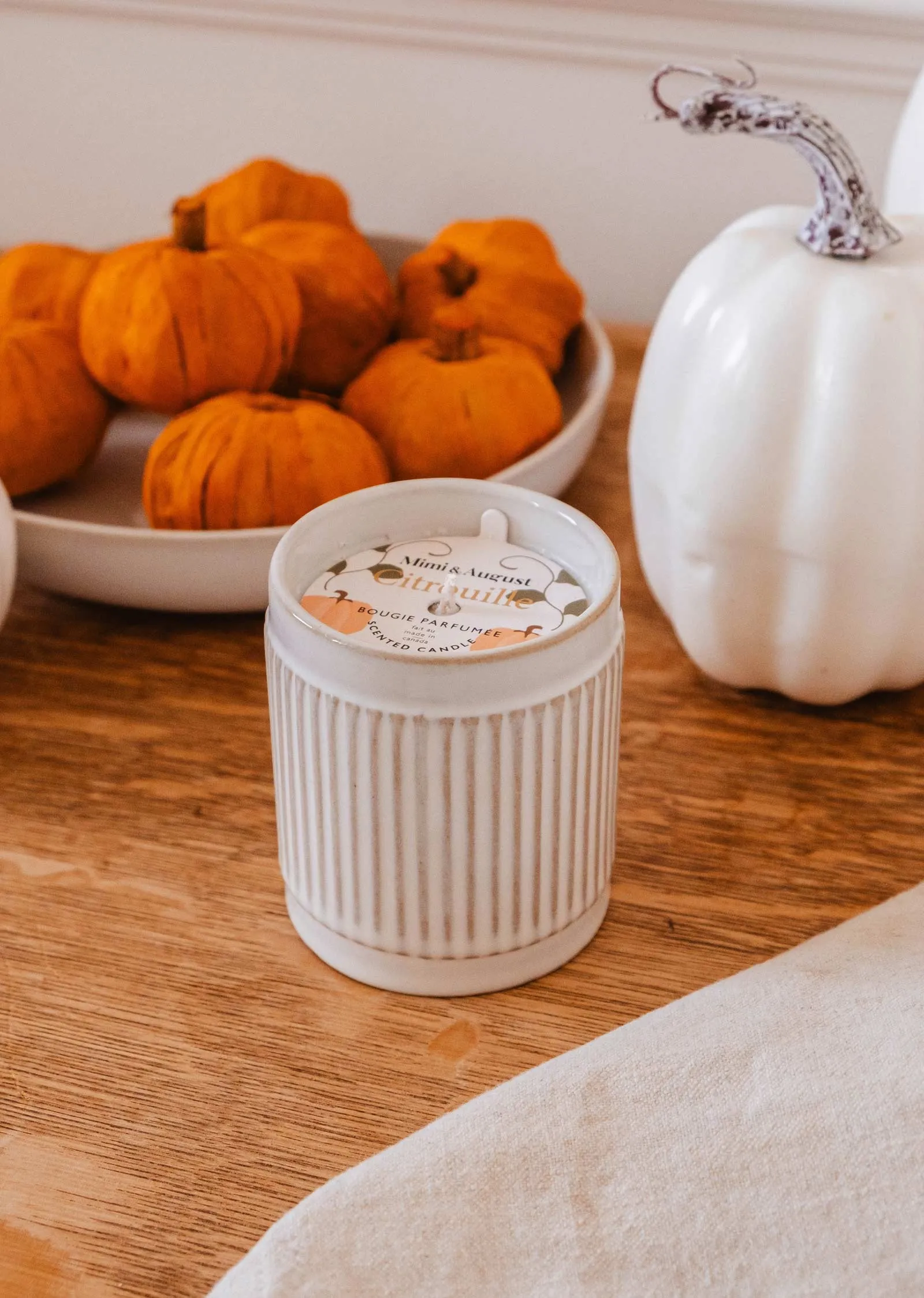 Citrouille - Reusable Candle