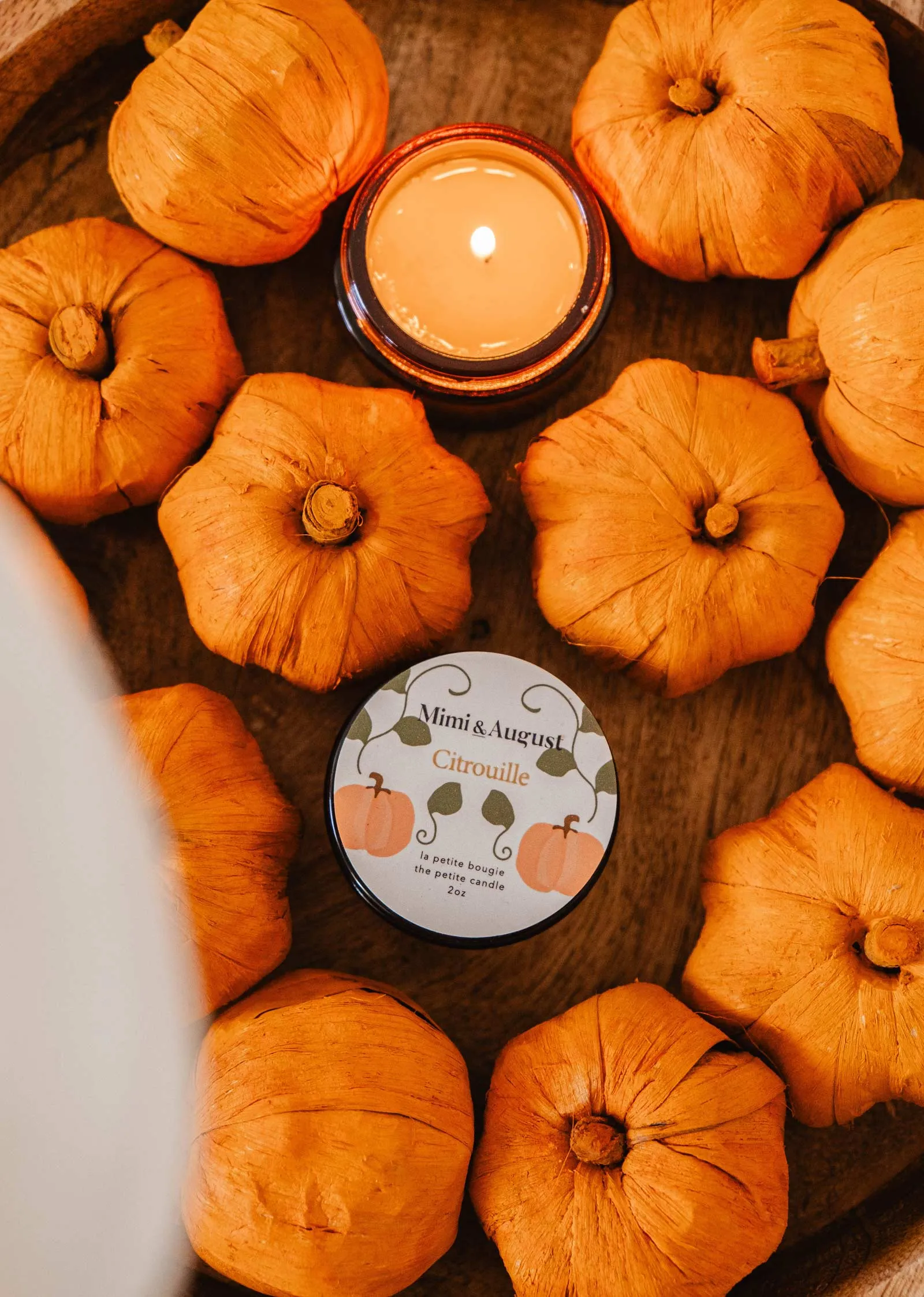 Citrouille - Reusable Candle