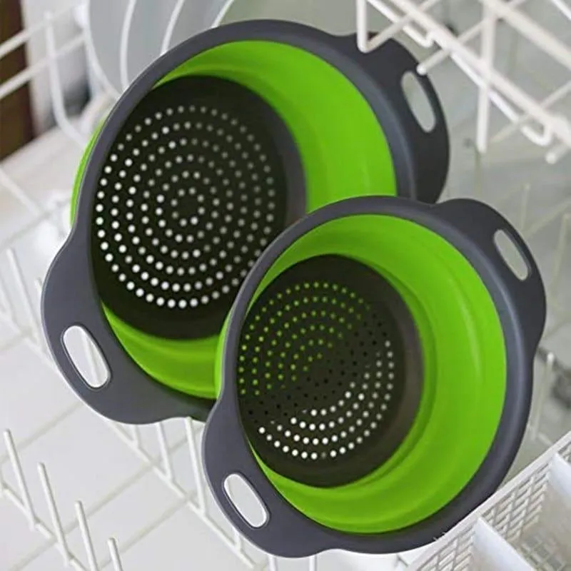 Colorful Folding Washable Colander