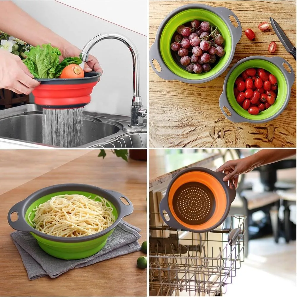 Colorful Folding Washable Colander
