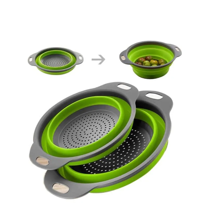 Colorful Folding Washable Colander