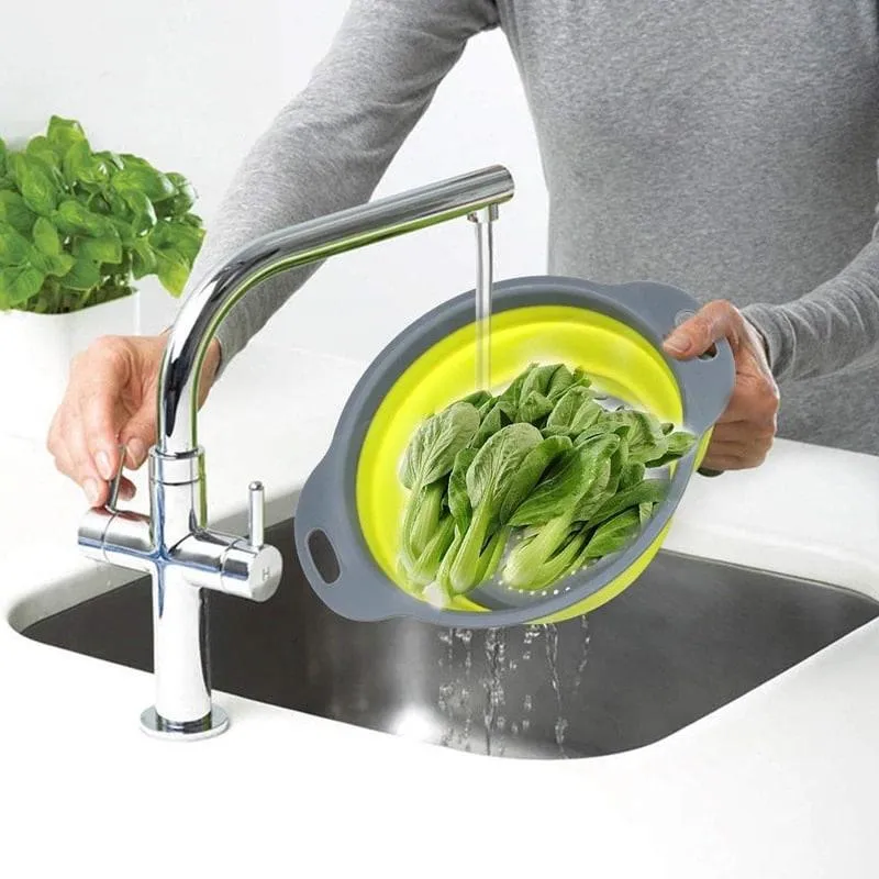 Colorful Folding Washable Colander