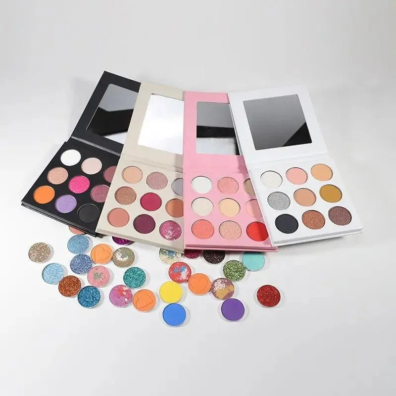 Colorful Luxury Vegan Eyeshadow Palette with Custom Branding Options