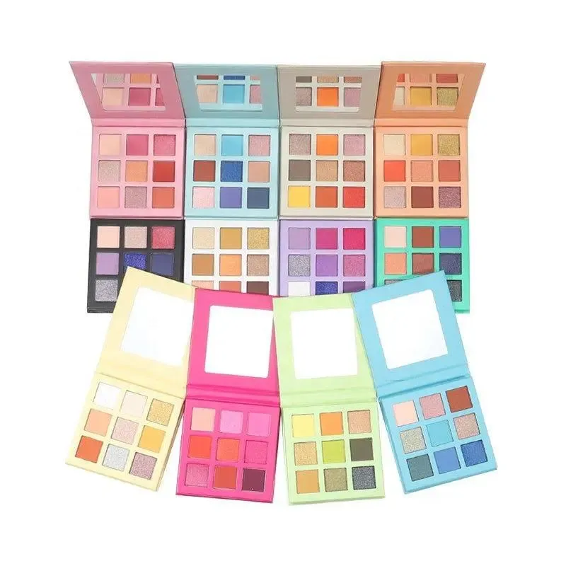 Colorful Luxury Vegan Eyeshadow Palette with Custom Branding Options