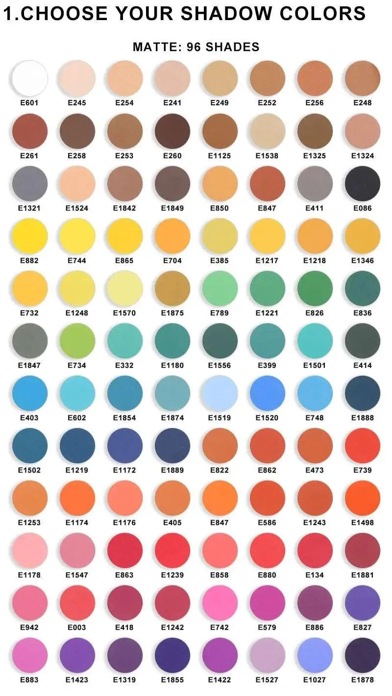 Colorful Luxury Vegan Eyeshadow Palette with Custom Branding Options