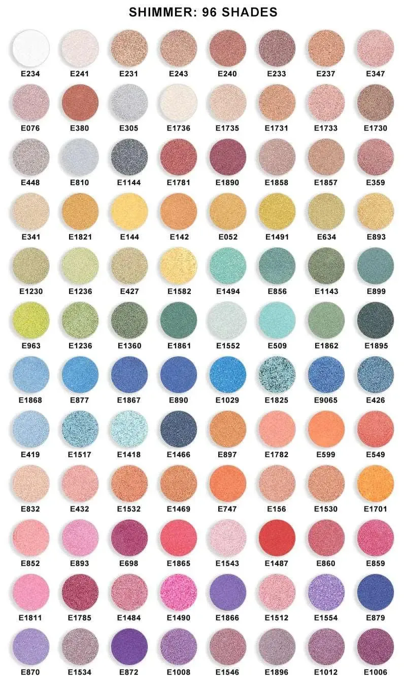 Colorful Luxury Vegan Eyeshadow Palette with Custom Branding Options