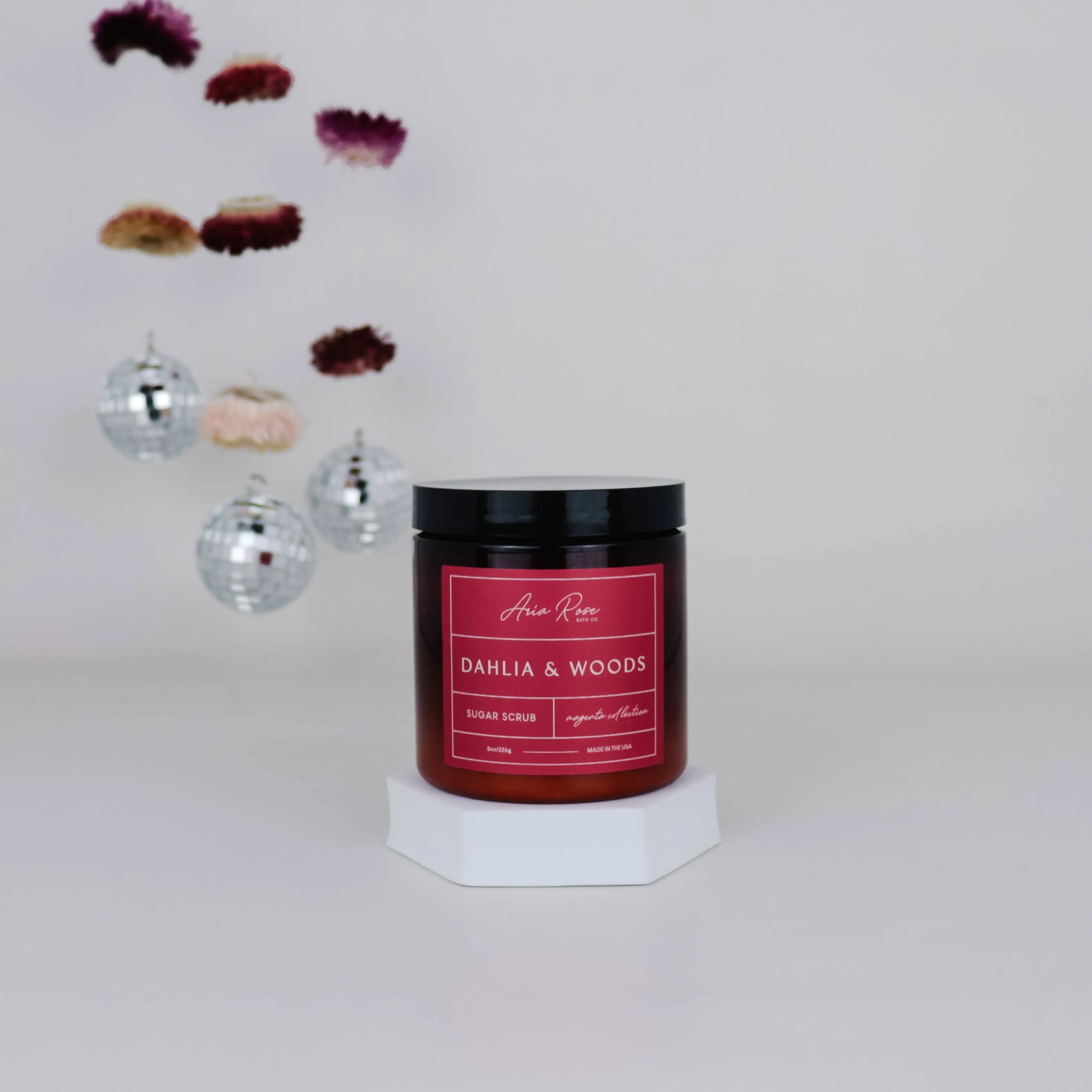 Dahlia & Woods Sugar Scrub - Magenta Collection