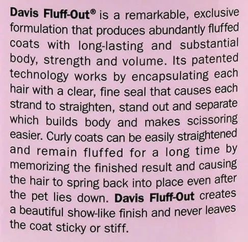 Davis Fluff-Out