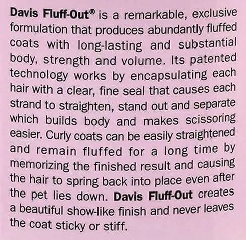 Davis Fluff-Out
