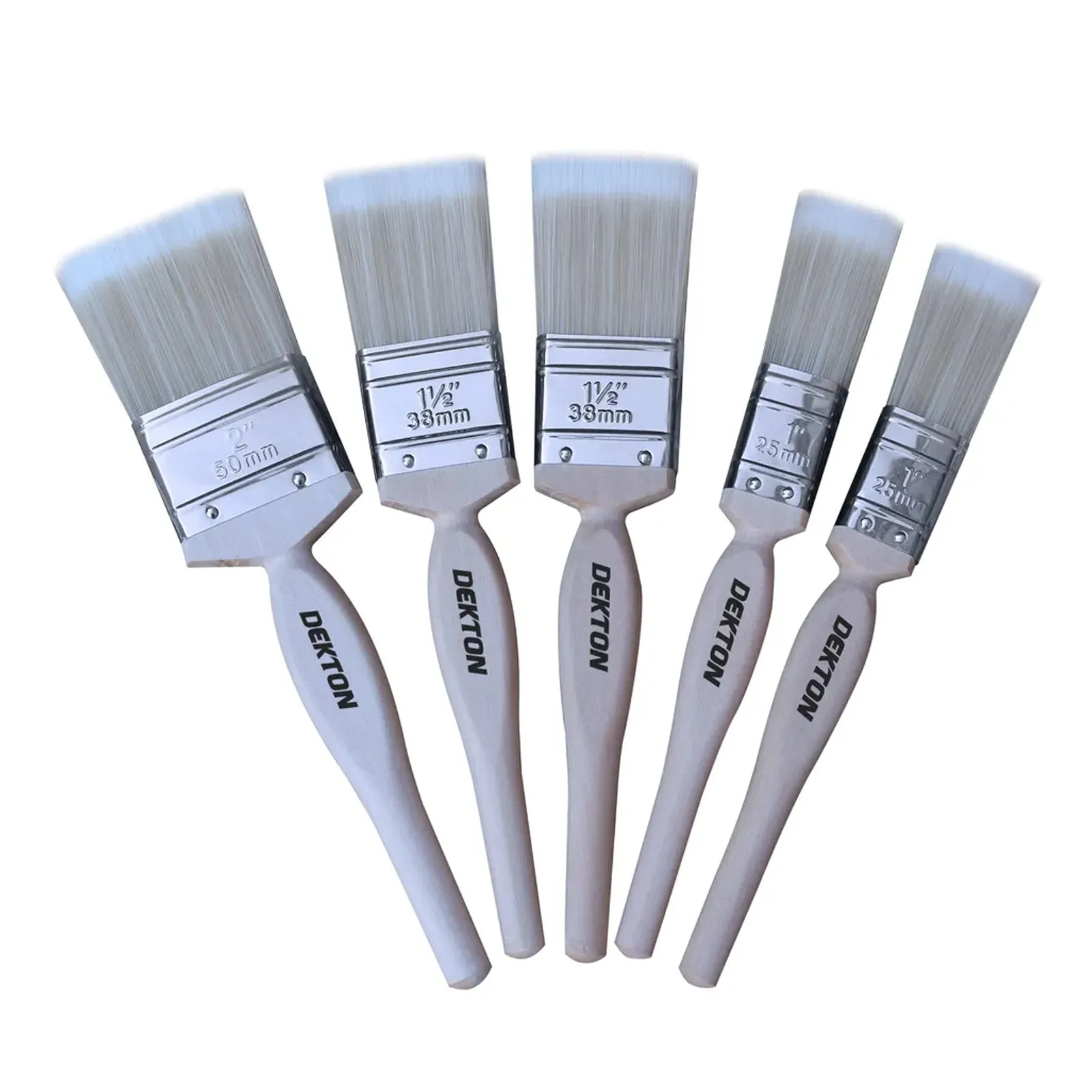 Dekton Professional Grade Paintbrush Set 5 Piece