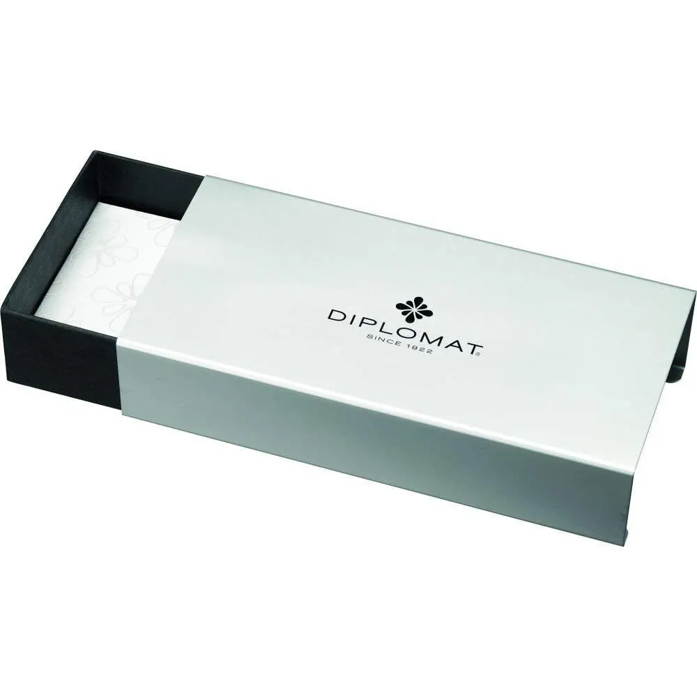 Diplomat Excellence A2 Skyline Blue & Chrome Rollerball