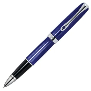 Diplomat Excellence A2 Skyline Blue & Chrome Rollerball