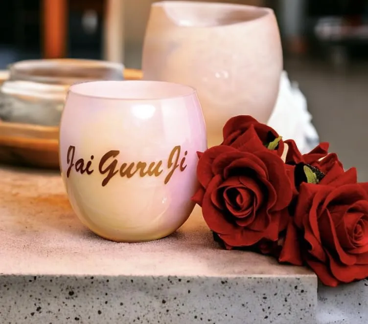 ELEGANTE HOMEZ Scented Jar Candle for Home Decoration Aroma Therapy OM Candles for Birthday Anniversary (Pack of 2)