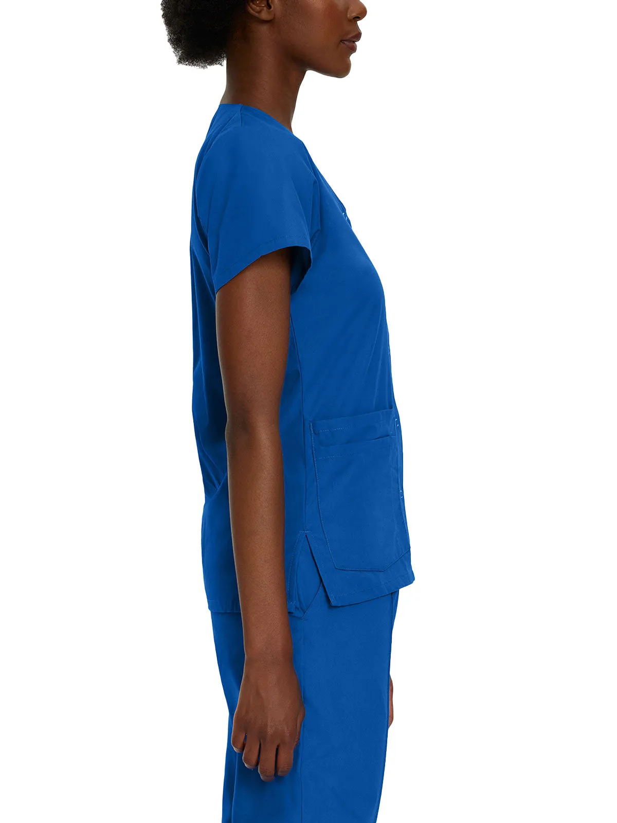 Essentials - Women's V-Neck Scrub Top
