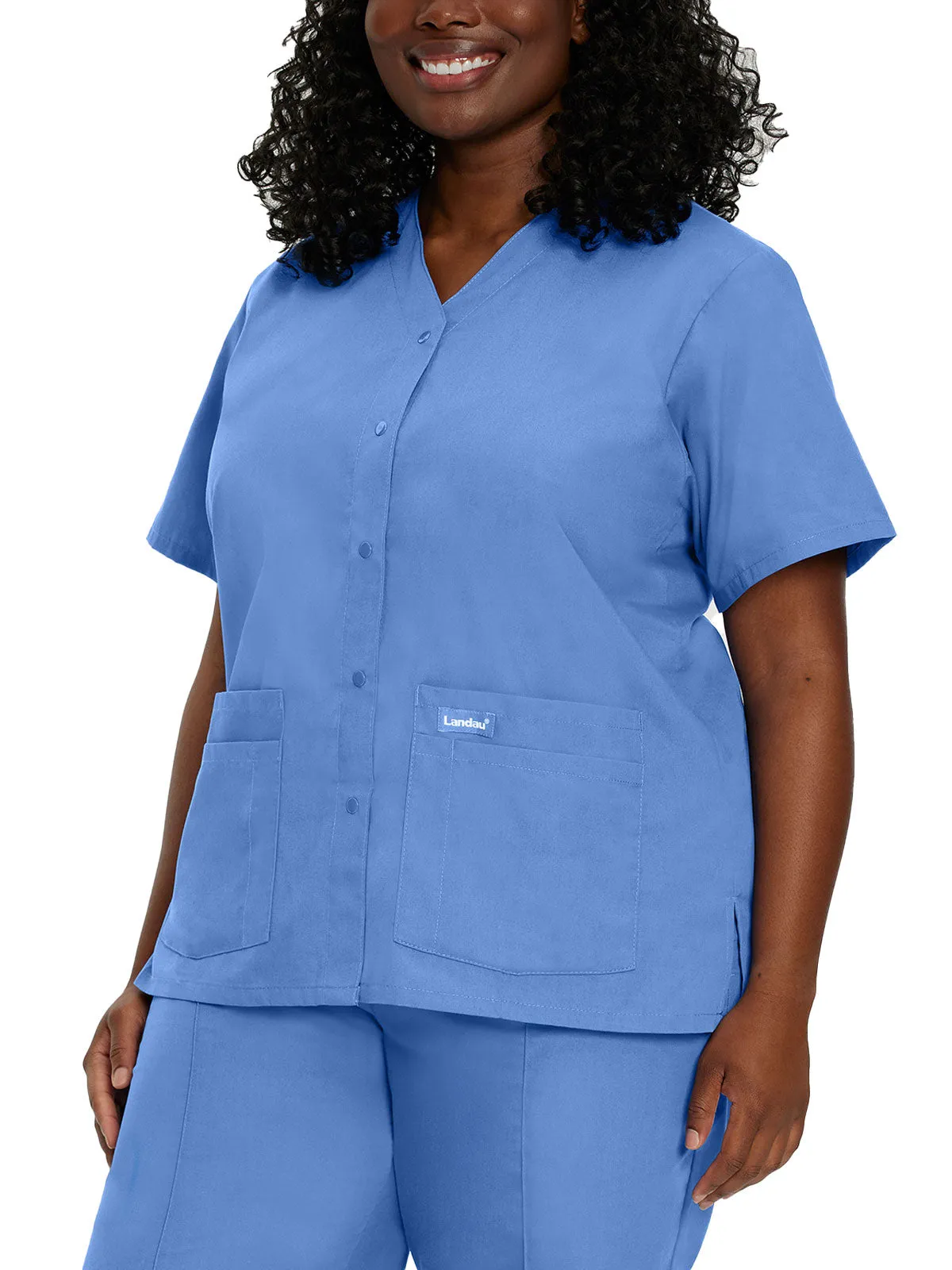 Essentials - Women's V-Neck Scrub Top