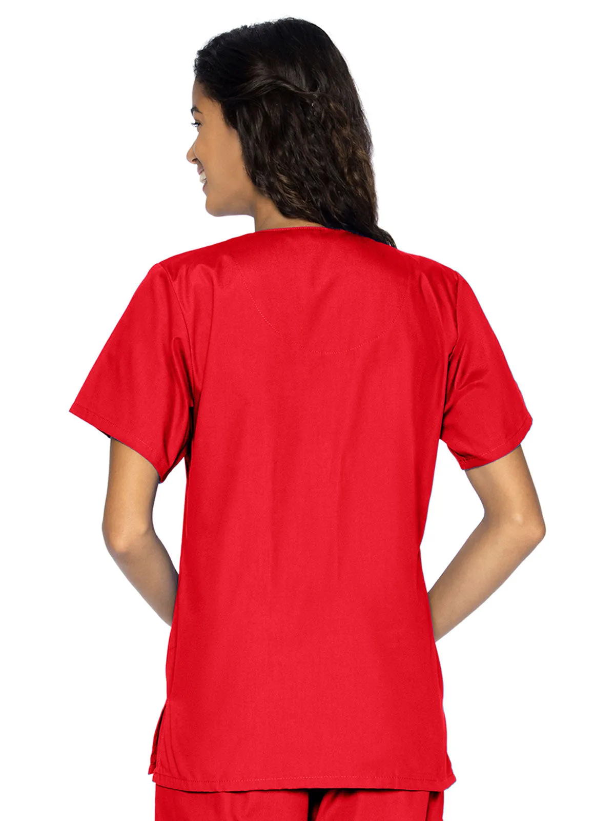 Essentials - Women's V-Neck Scrub Top