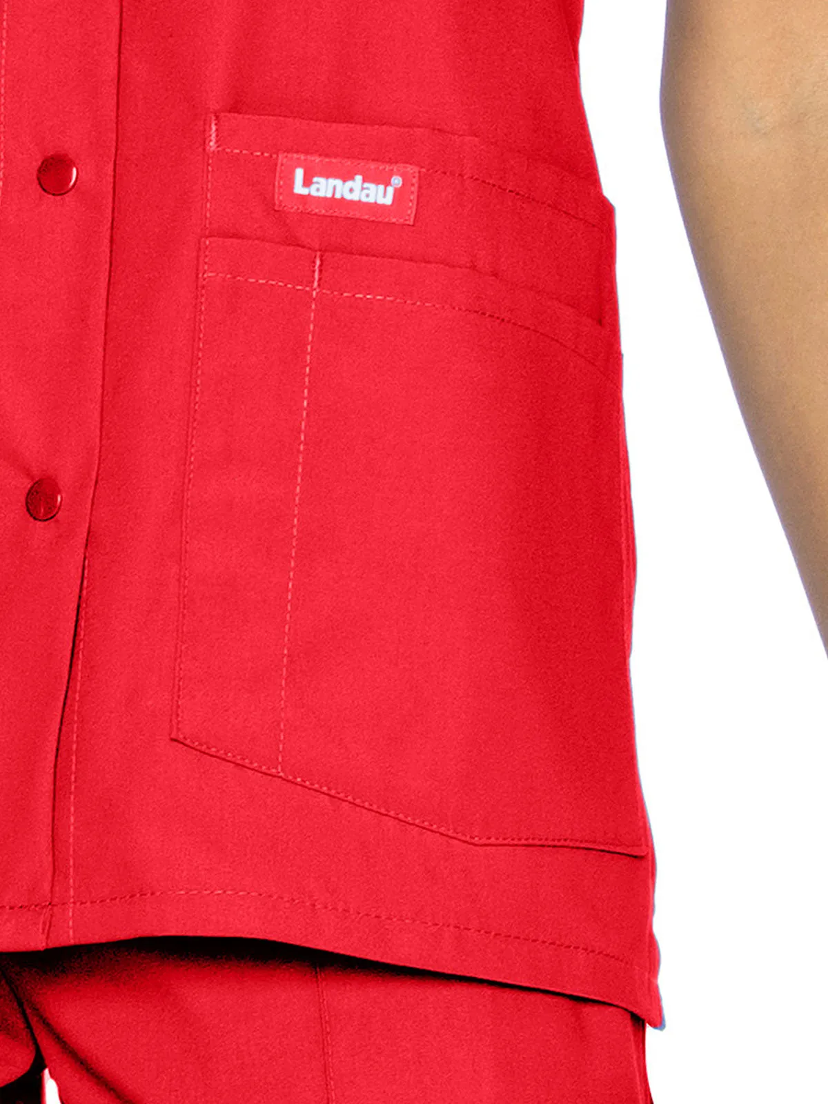 Essentials - Women's V-Neck Scrub Top