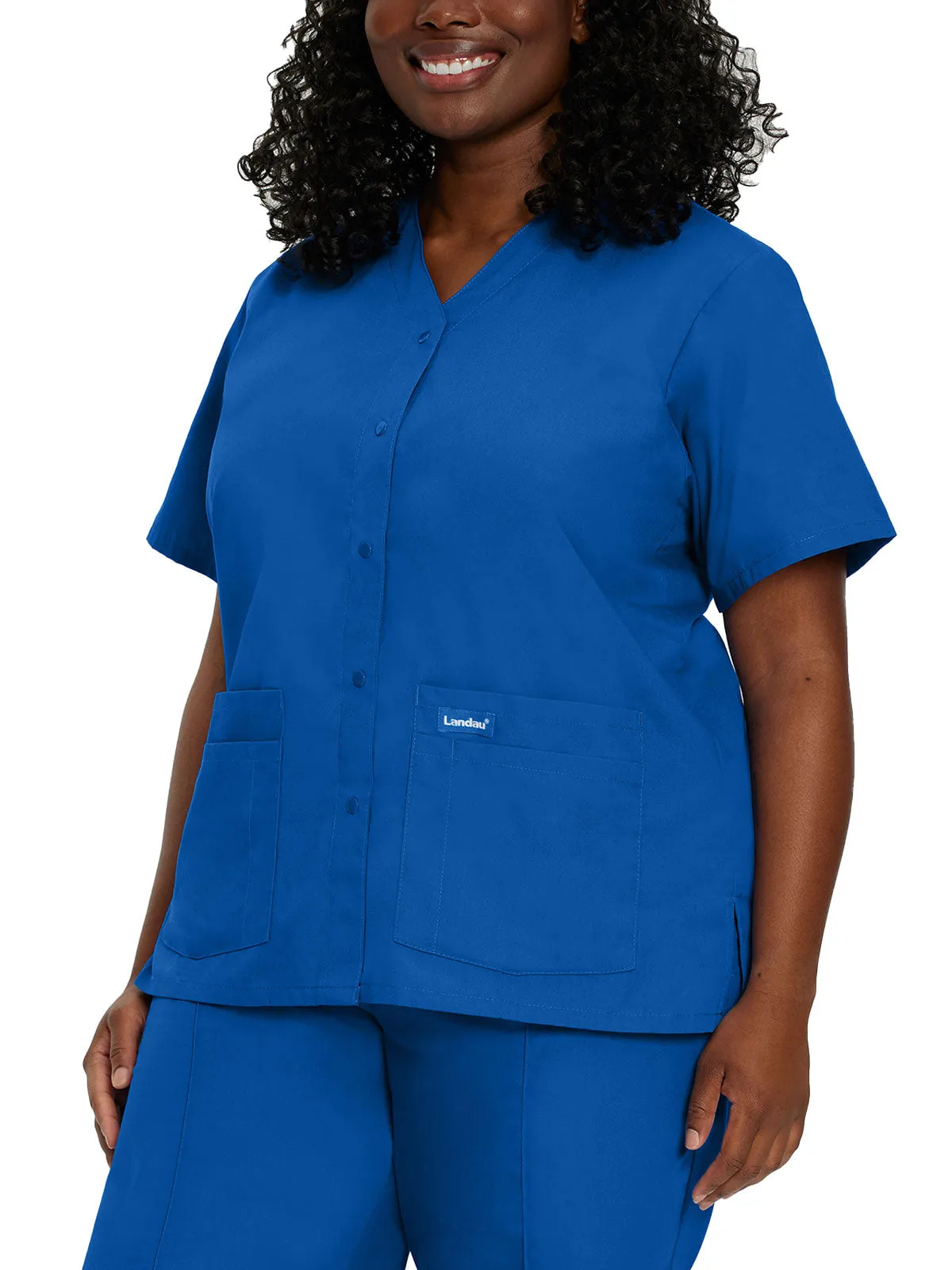 Essentials - Women's V-Neck Scrub Top