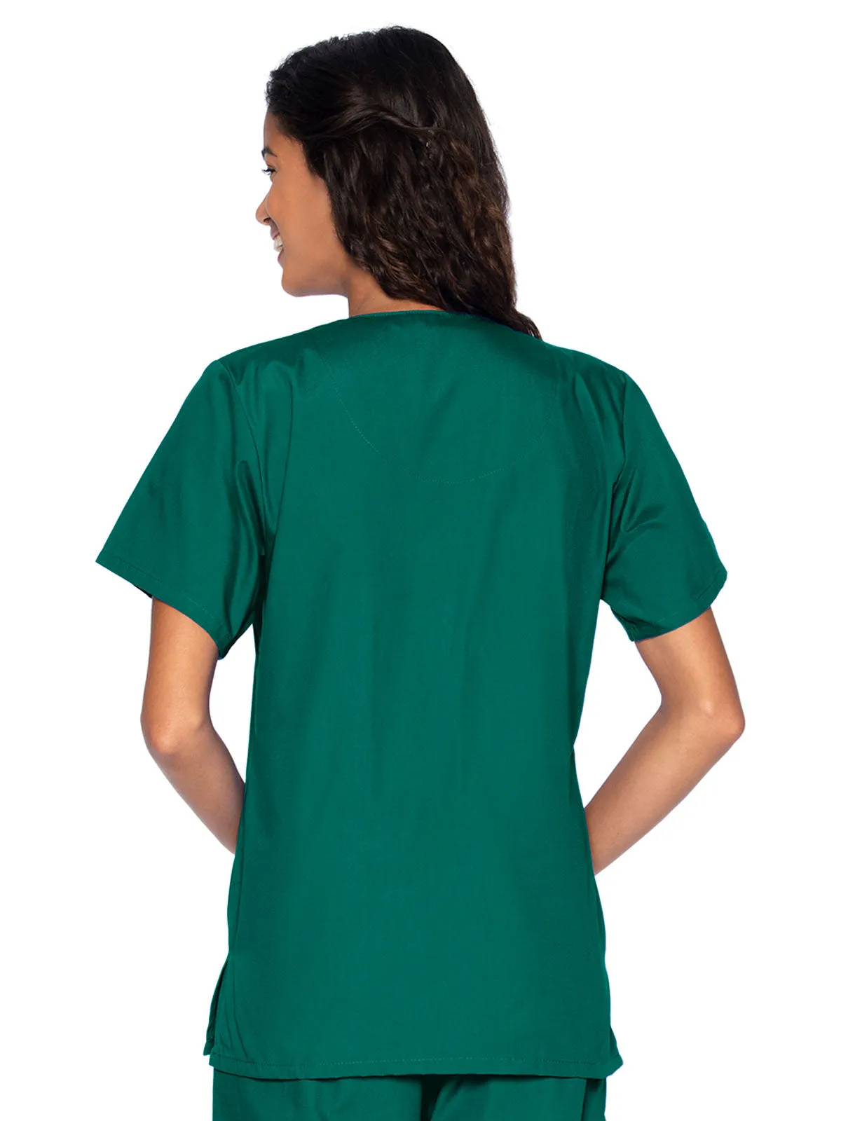 Essentials - Women's V-Neck Scrub Top