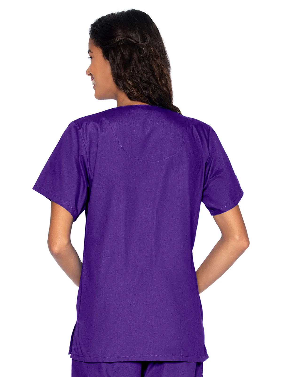 Essentials - Women's V-Neck Scrub Top