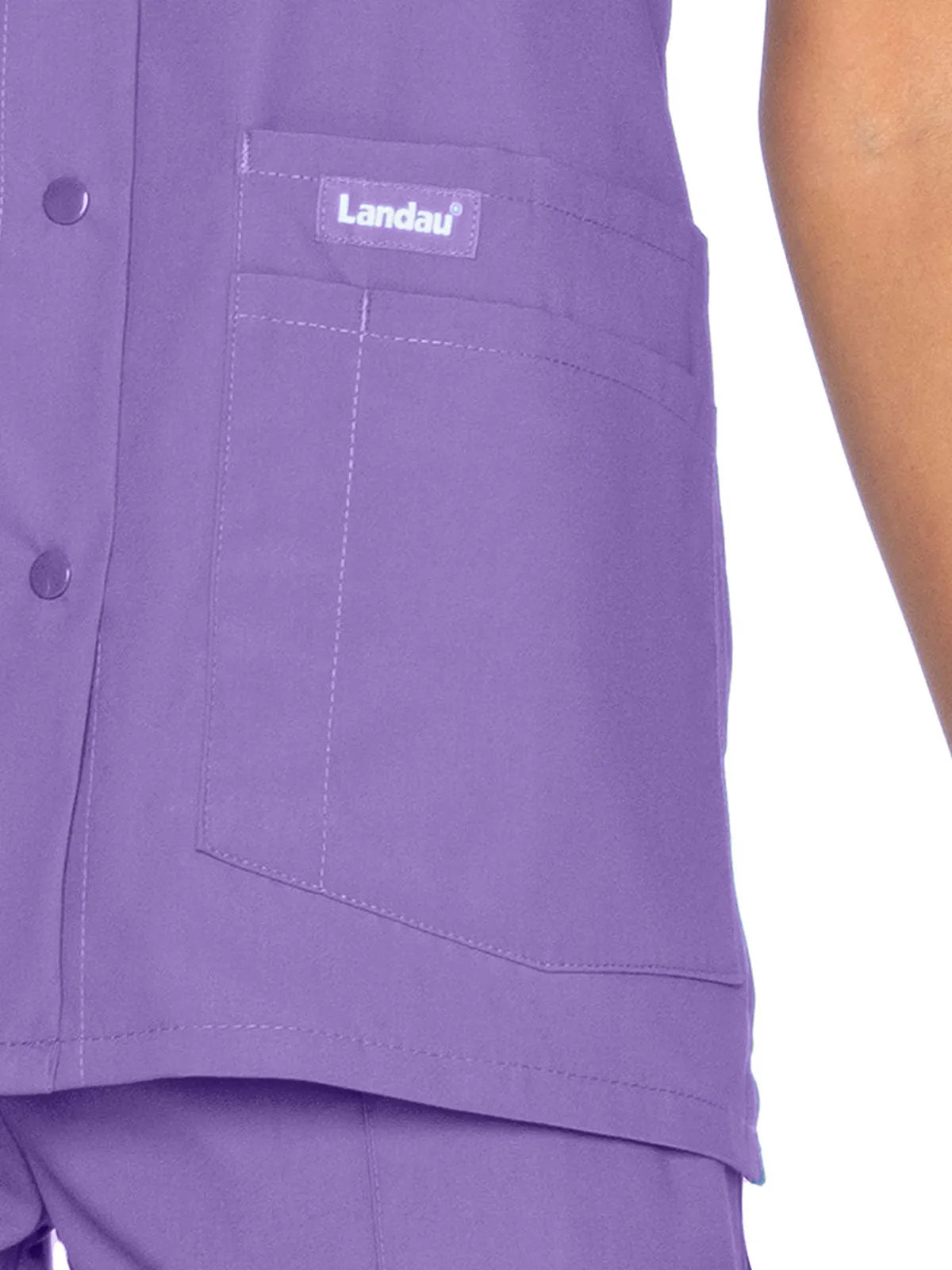 Essentials - Women's V-Neck Scrub Top