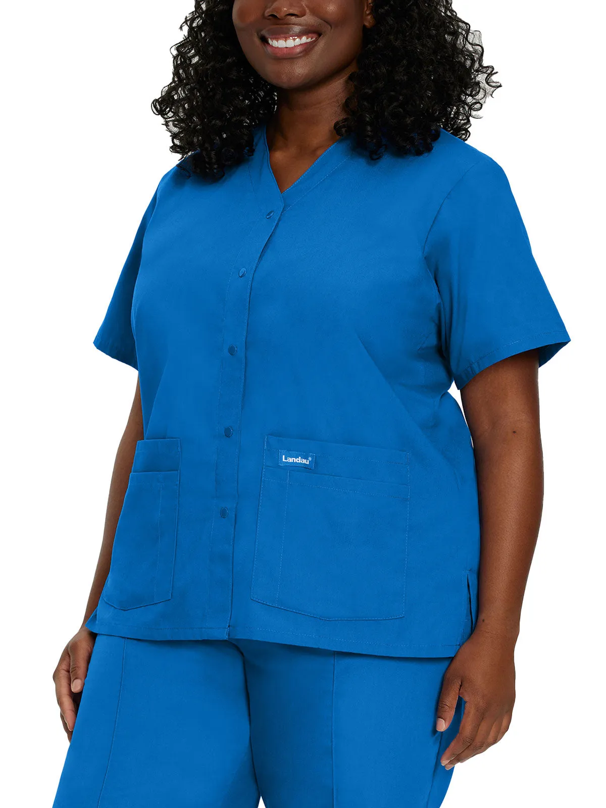 Essentials - Women's V-Neck Scrub Top