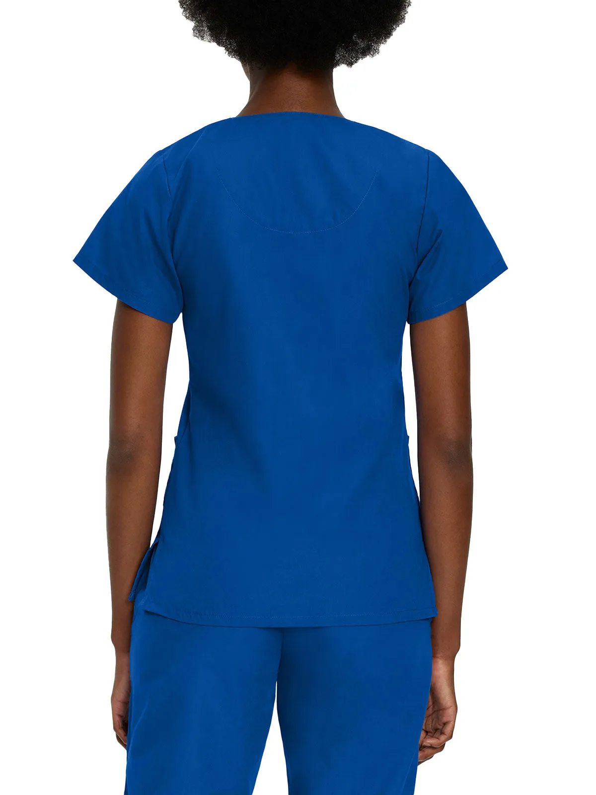 Essentials - Women's V-Neck Scrub Top