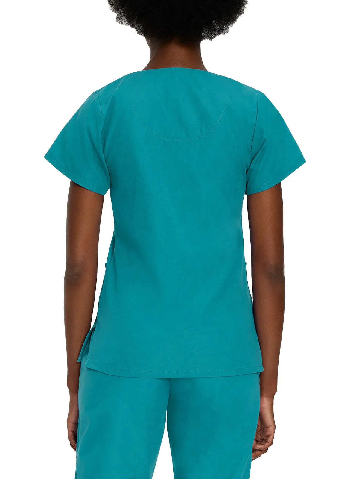 Essentials - Women's V-Neck Scrub Top