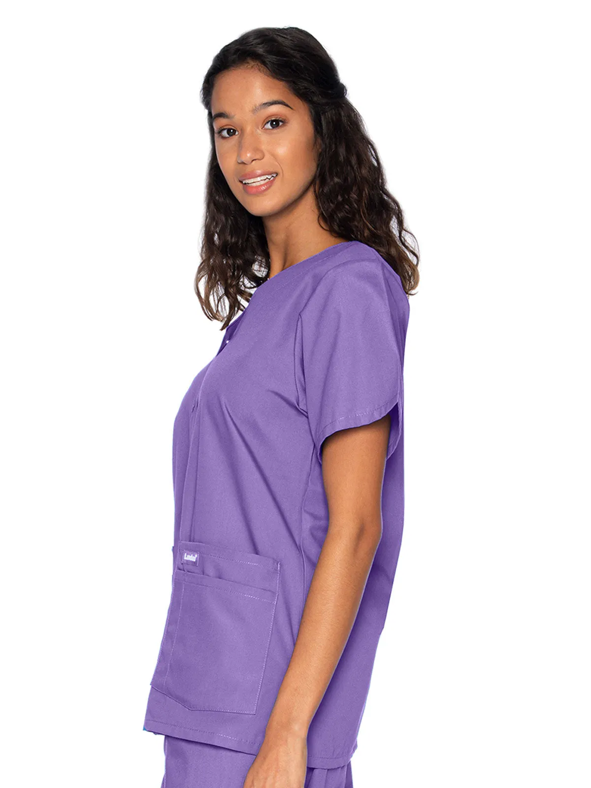 Essentials - Women's V-Neck Scrub Top