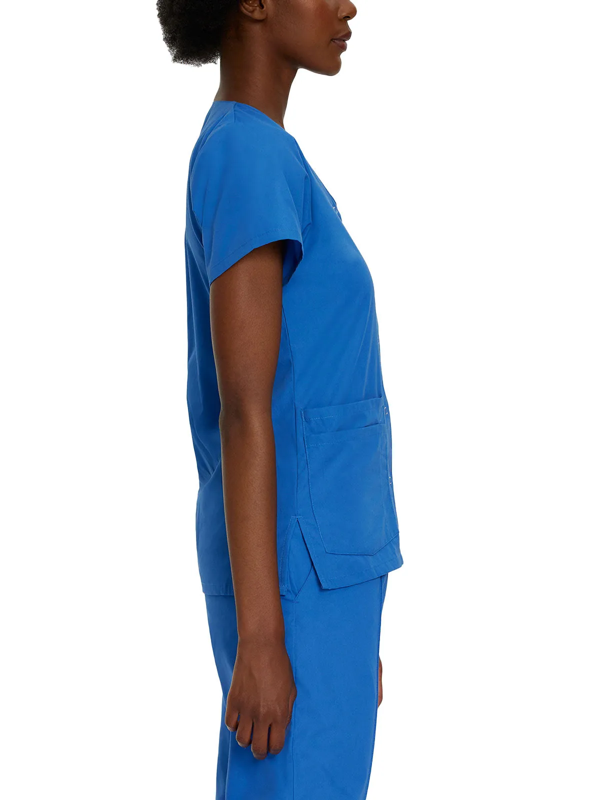Essentials - Women's V-Neck Scrub Top