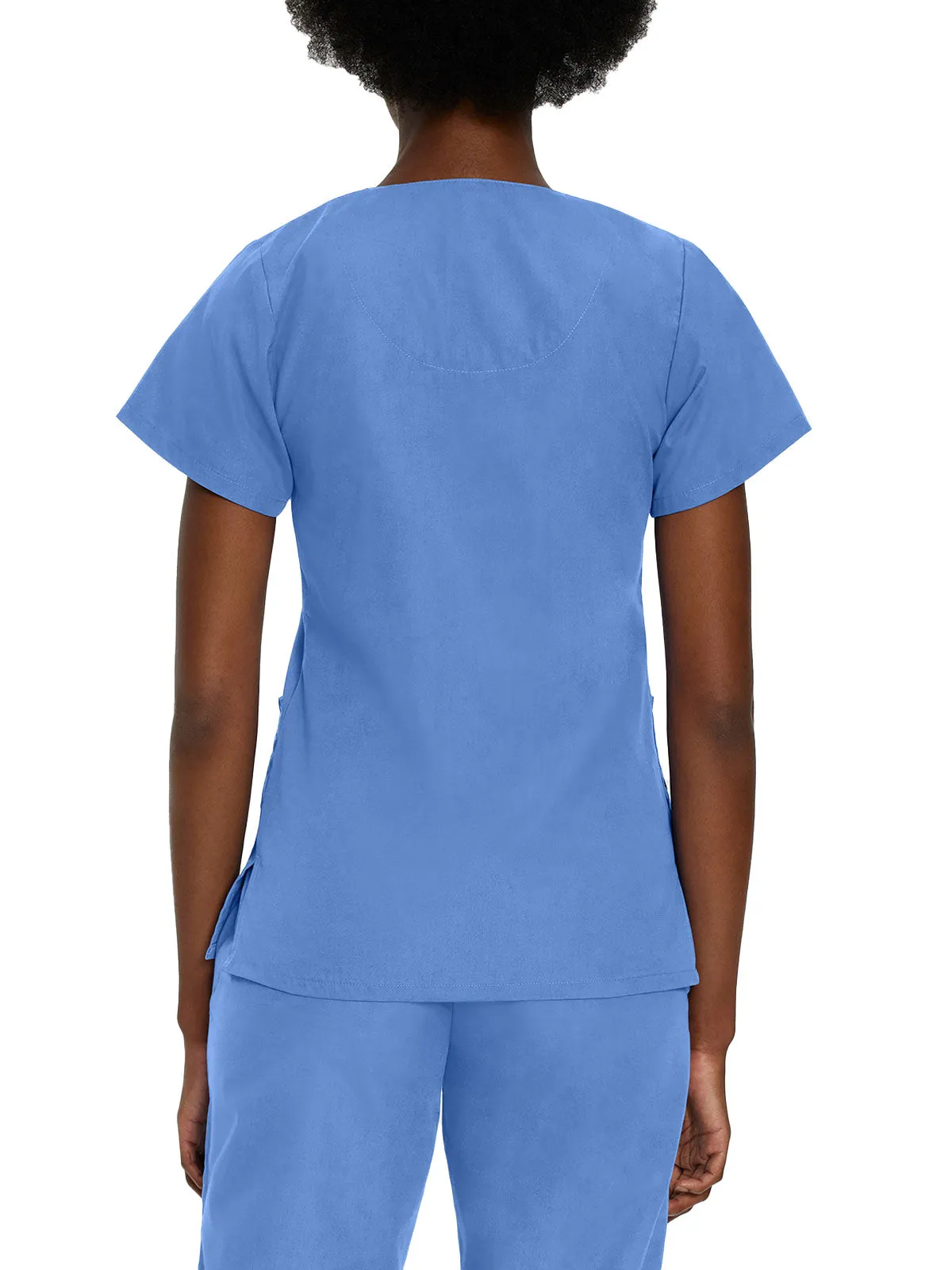 Essentials - Women's V-Neck Scrub Top