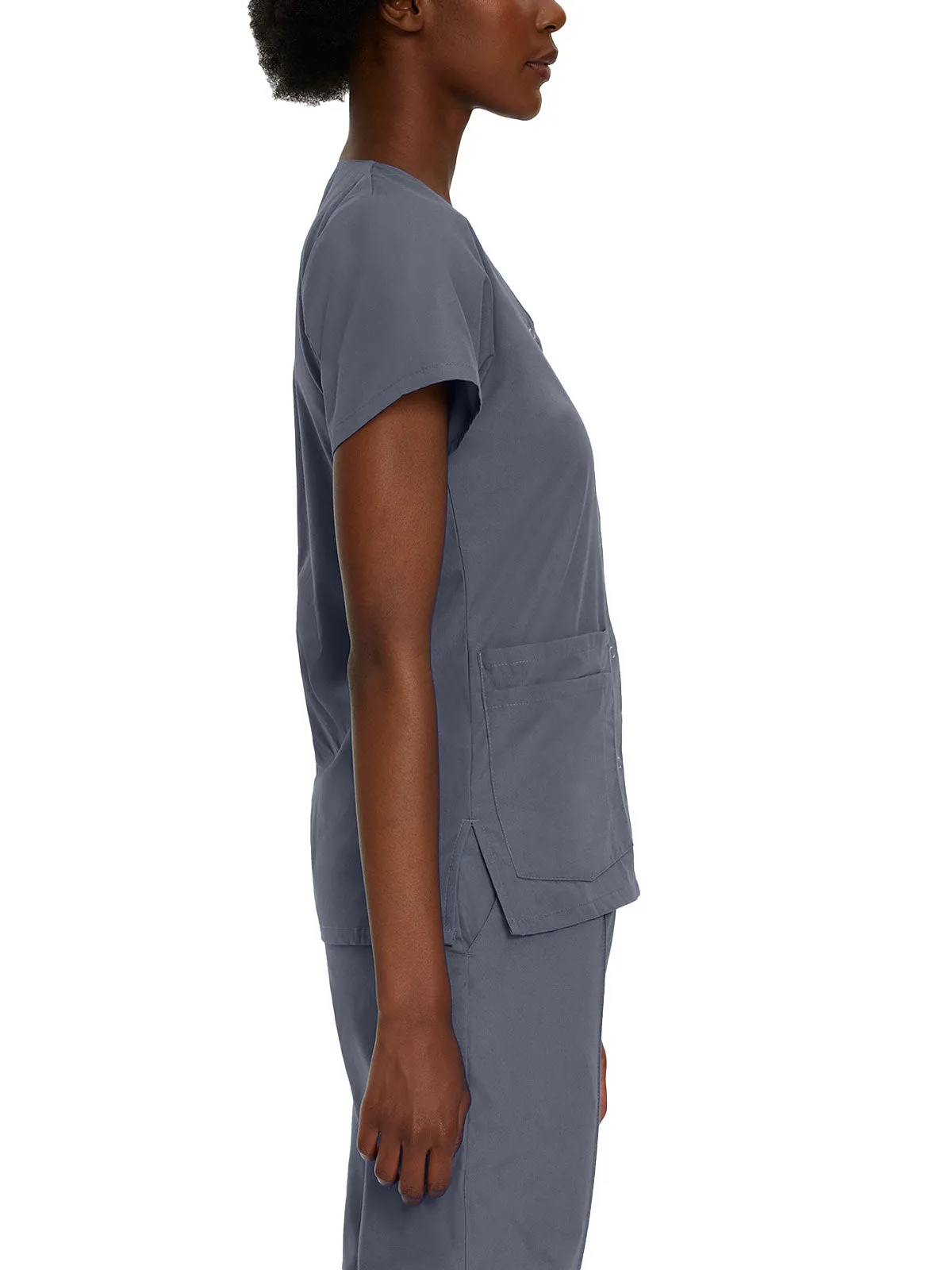 Essentials - Women's V-Neck Scrub Top
