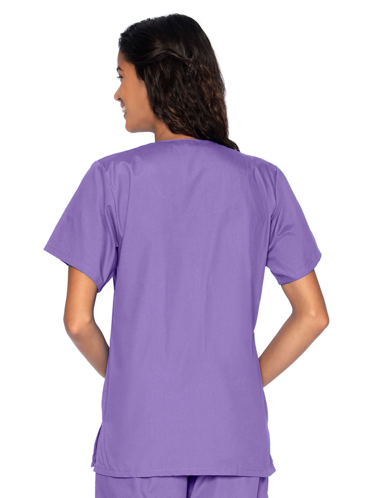 Essentials - Women's V-Neck Scrub Top