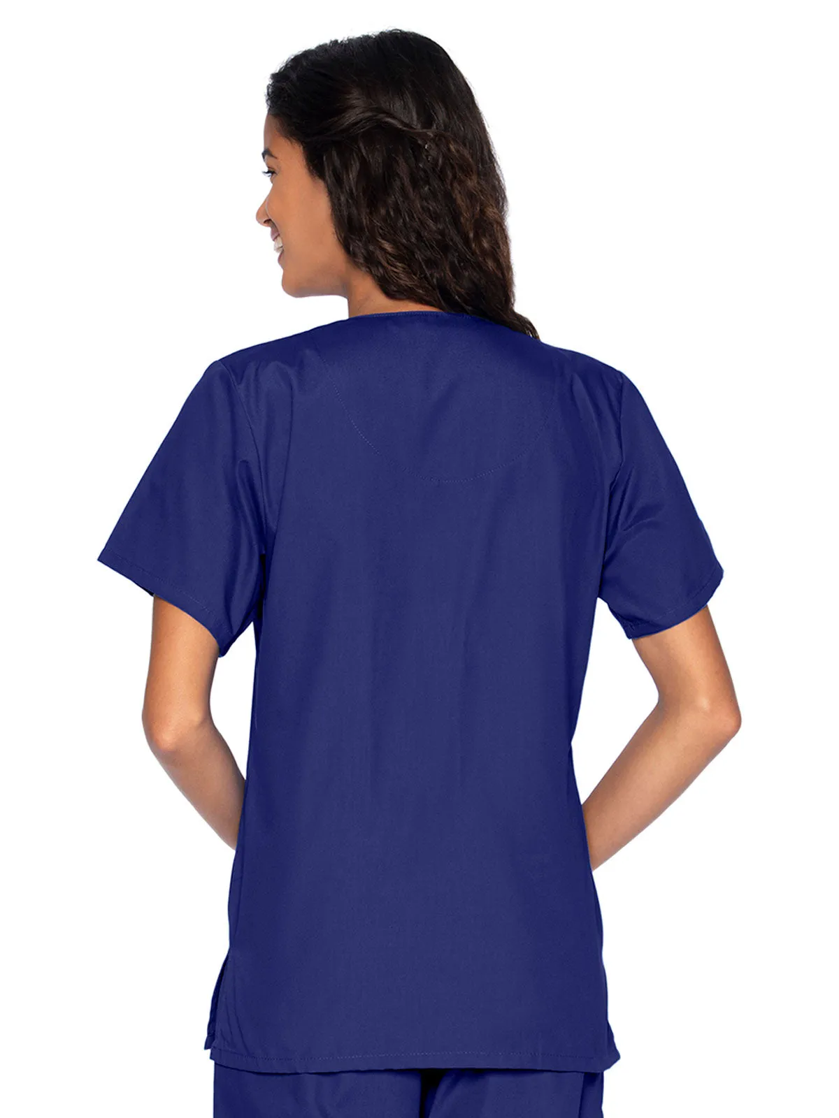 Essentials - Women's V-Neck Scrub Top
