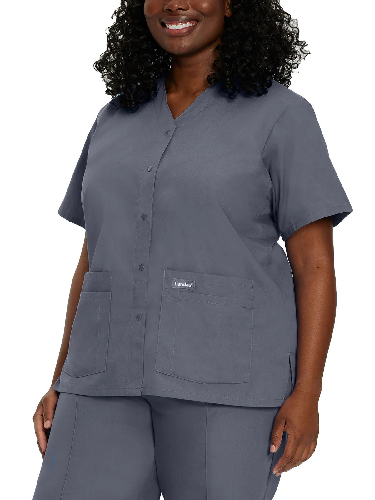 Essentials - Women's V-Neck Scrub Top