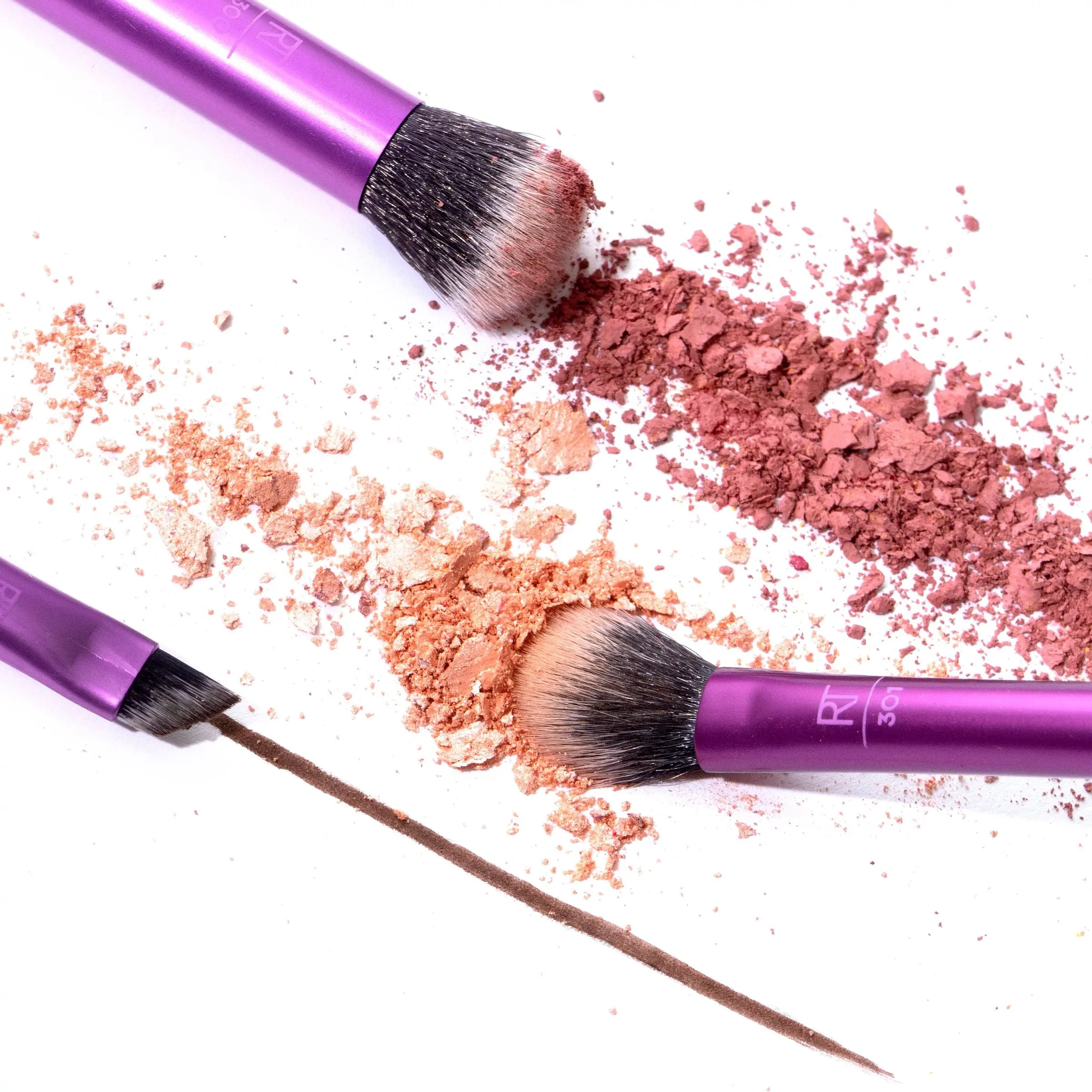 Eye Shade & Blend Makeup Brush Trio