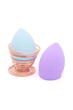Flawless Finish Makeup Sponge Set in Purple - 6/21/2024