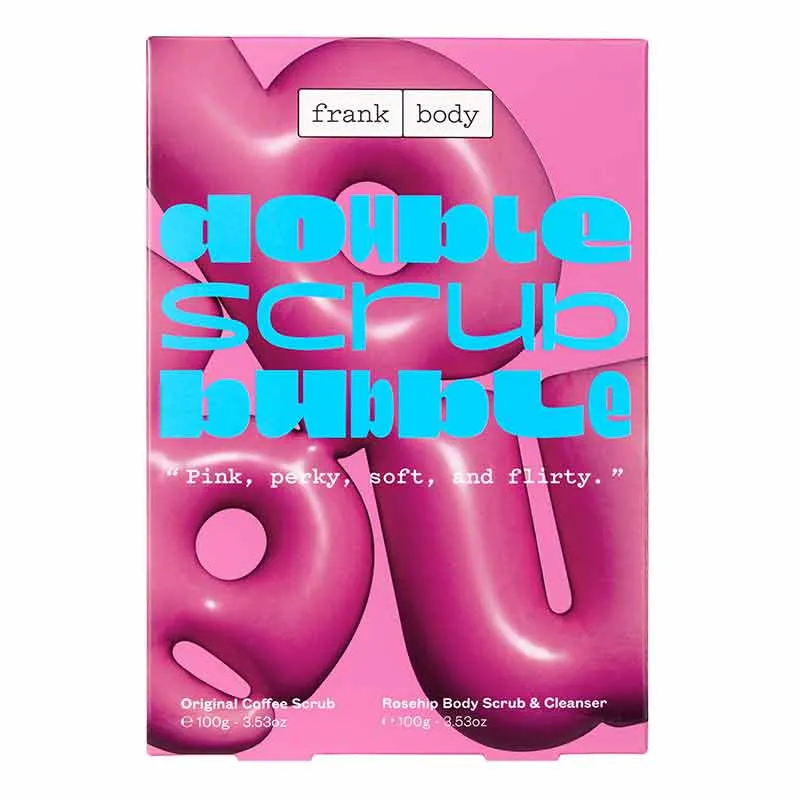Frank Body Double Scrub Bubble Gift Set Discontinued