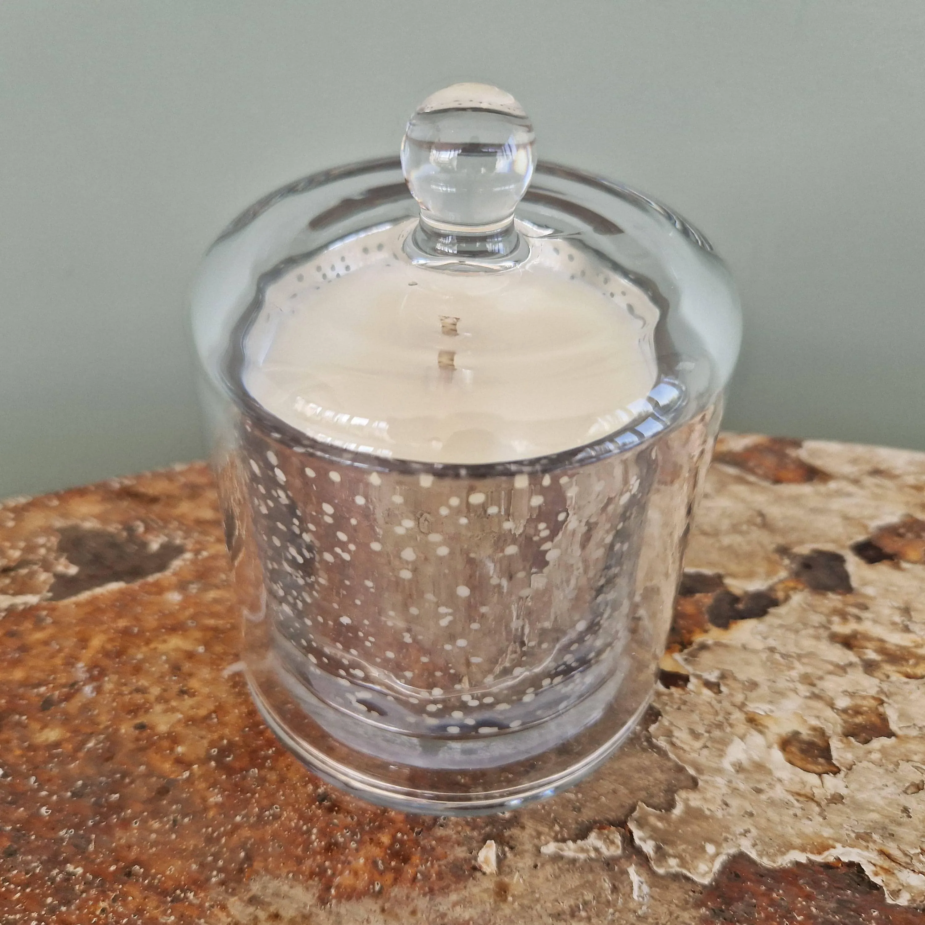 Glass Bell Jar Candles